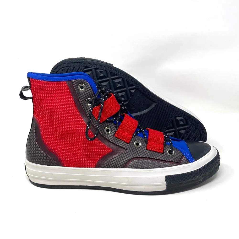 Converse All Star Chuck 70 Tech Hiker High Top Men’s Red Mesh Sneakers 162282C - Picture 7 of 9